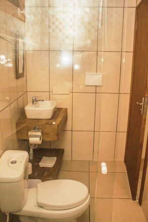 Banheiro da Pousada Vivenda dos Açores Banheiro da Pousada Vivenda dos Açores