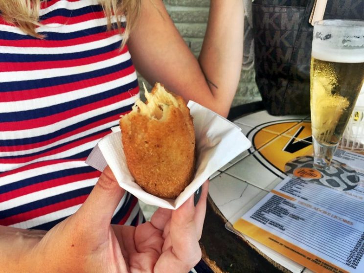 Coxinha do Bar Veloso em São Paulo