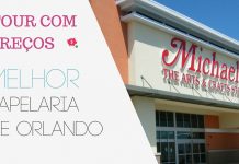Tour pela Michaels: a melhor papelaria de Orlando Vlog tour pela Michaels