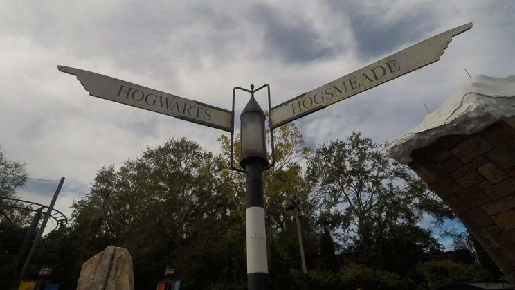 Placa de Hogwarts / Hogsmeade