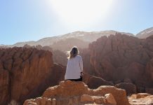 Como foi viajar para a África e conhecer Marrocos Pôr do sol em Marrocos