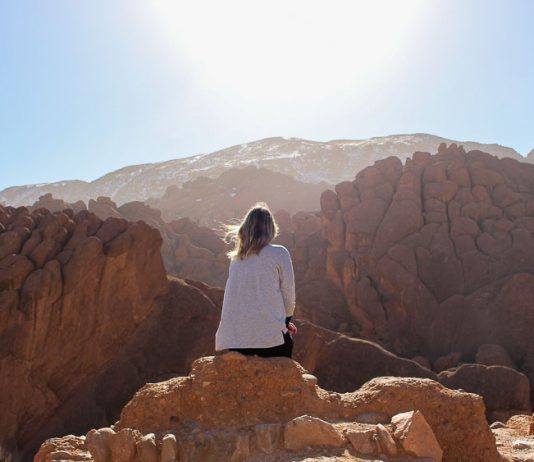 Como foi viajar para a África e conhecer Marrocos Pôr do sol em Marrocos