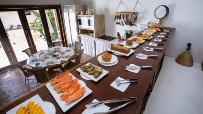 Café da manhã Hospedaria do Quadrado