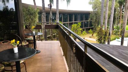 Vista do Restaurante La Terrazza - Onde ficar em Foz do Iguaçu perto das Cataratas