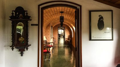 corredor da sala de convivência na emb