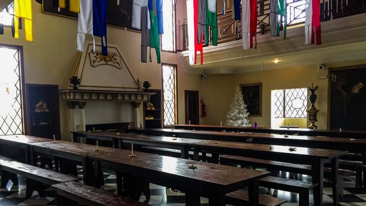 salão principal EMB Escola de Magia e Bruxaria do Brasil