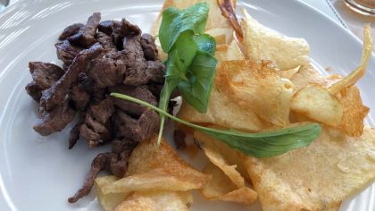 almoço Casas del Bosque