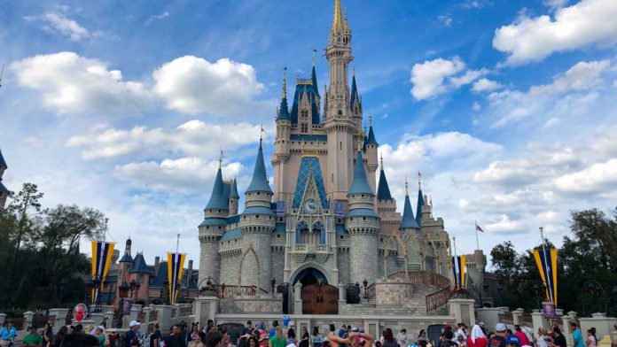 castelo parque magic kingdom castelo magic kingdom -- Parques da Disney Orlando