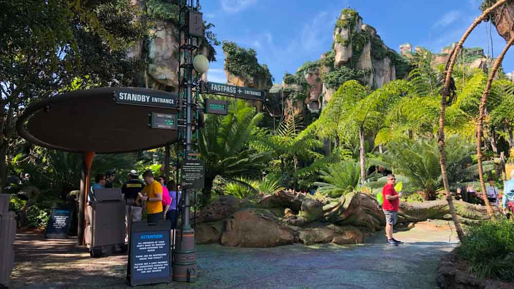 área da Pandora no Animal Kingdom