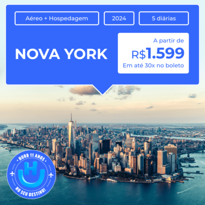 pacote hurb nova york