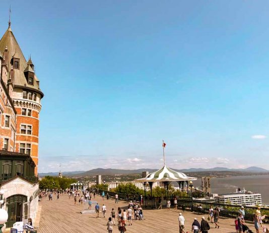 O que fazer em Quebec – passeios, hotéis e restaurantes chateau Frontenac