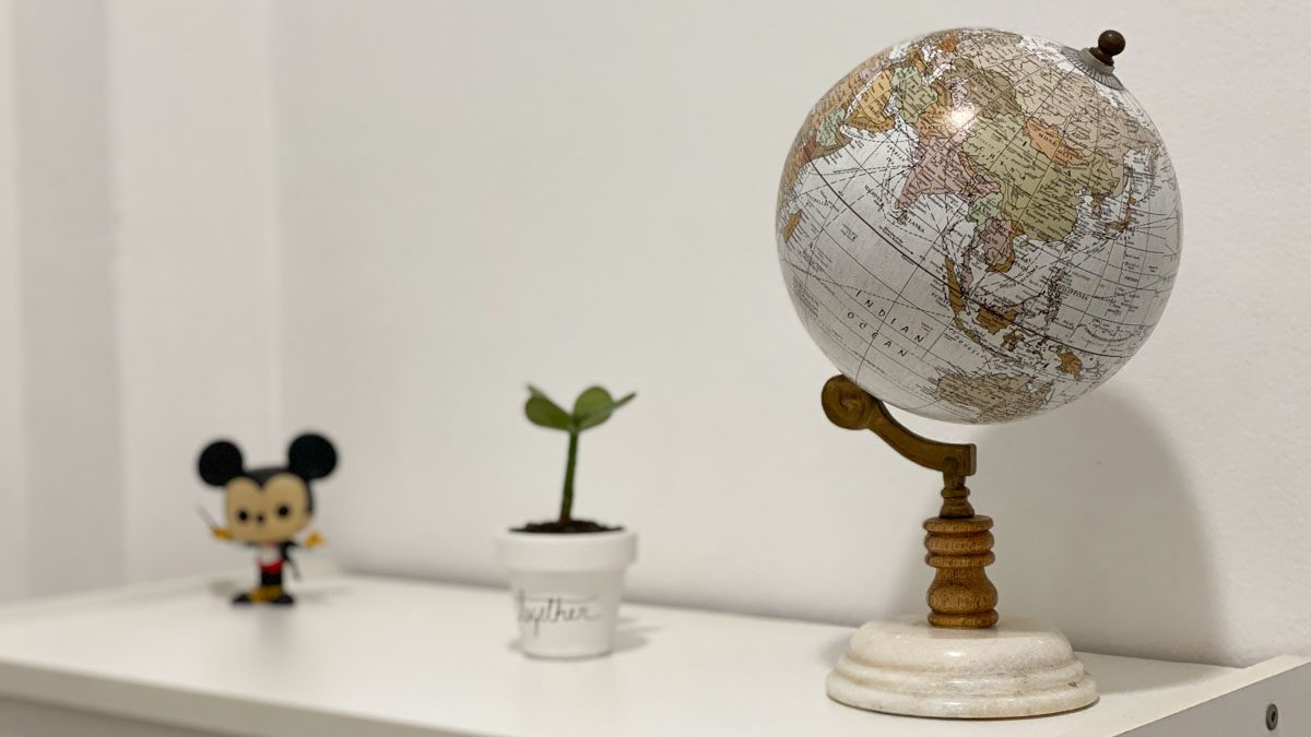 globo lembranças de viagem