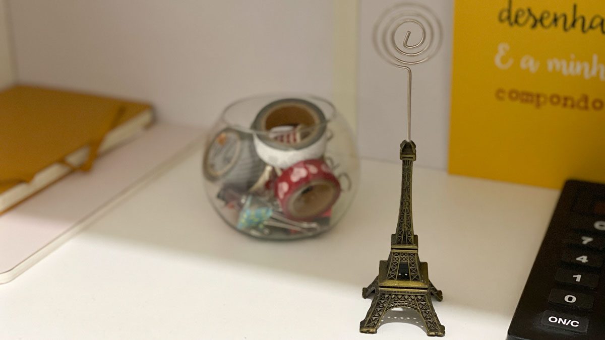 porta recado Torre Eiffel