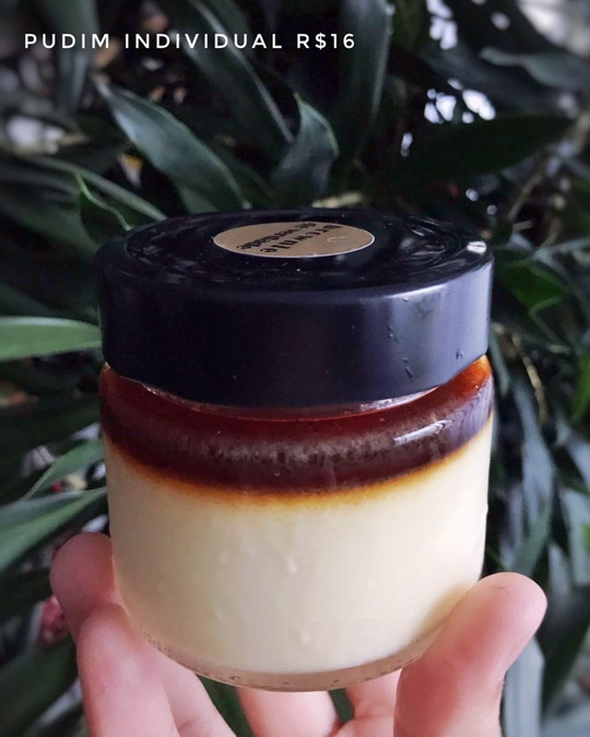 pudim individual
