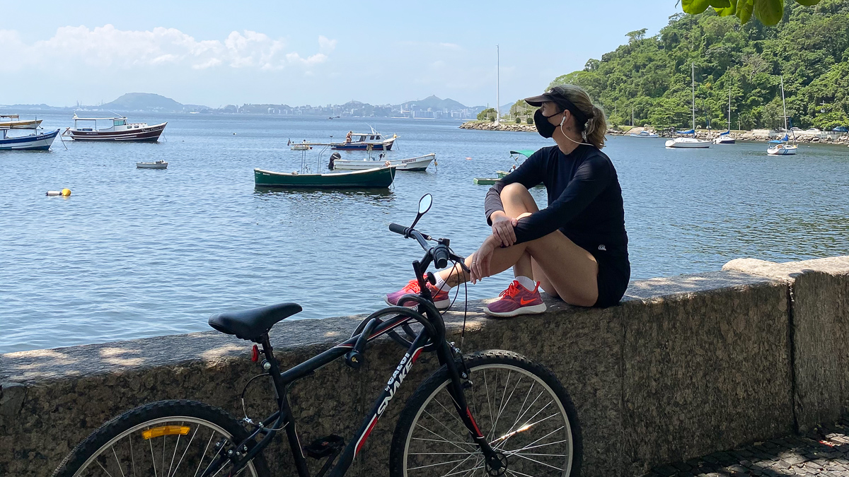 Como chegar na urca de bicicleta