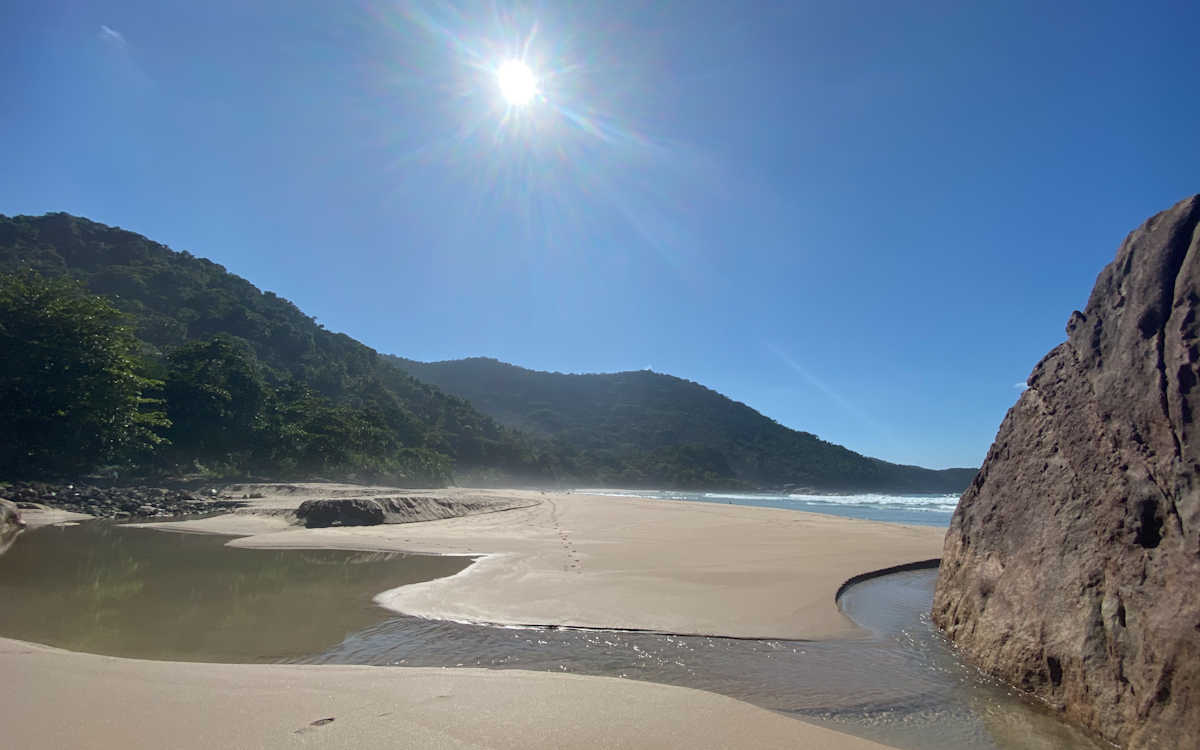 trilha praia do sono