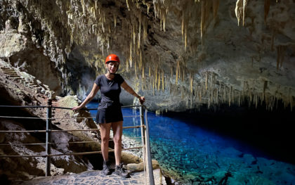 gruta do lago azul capa
