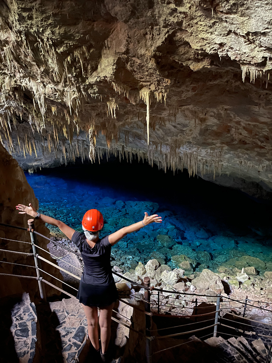 gruta do lago azul costas