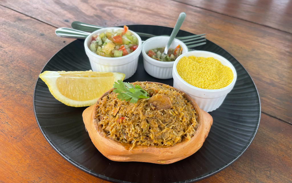 casquinha de caranguejo ority praia bar