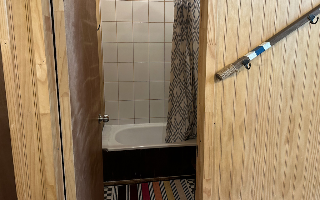 banheiro box banho hostel mapatagonia