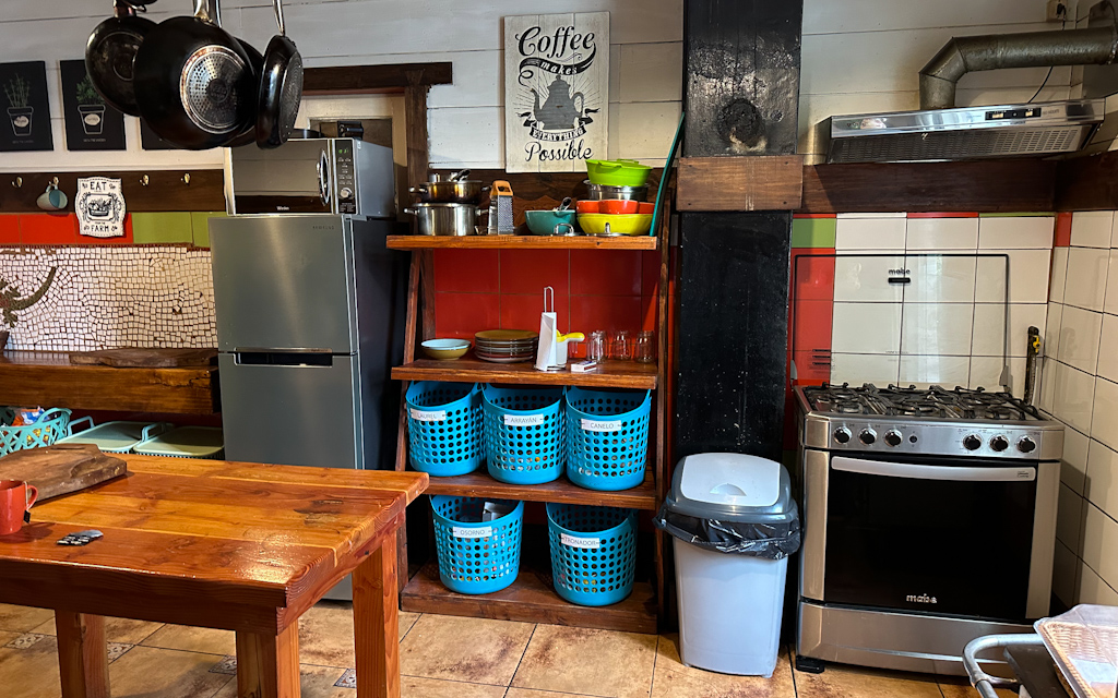 cozinha hostel mapatagonia