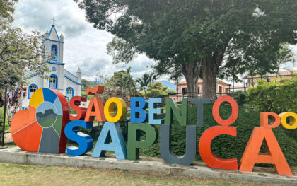 São Bento do Sapucaí letreiro