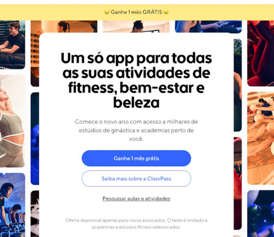 ClassPass vale a pena em 2026? Minha experiência real + quanto custa ClassPass vale a pena em 2026: aplicativo mostrando aulas e uso de créditos na prática