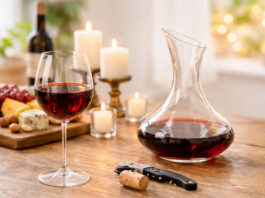 3 acessórios essenciais para quem ama vinho acessórios para vinho essenciais com taça e decanter em mesa elegante